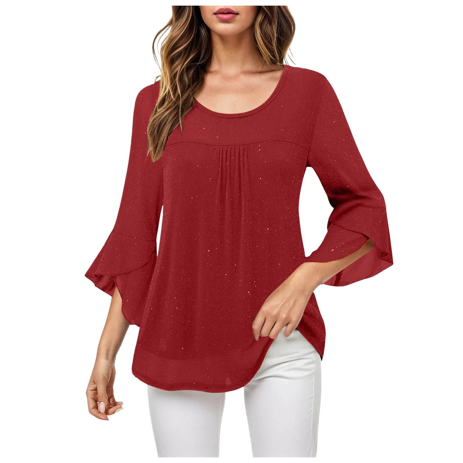 Women Elegant Dressy Blouses